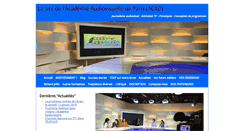 Desktop Screenshot of academie-audiovisuelle.com